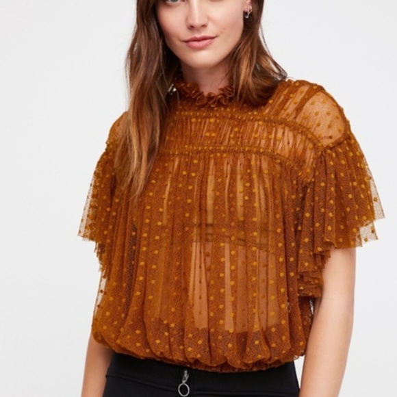 Free People Tops - HTF COLOR 🦋FREE PEOPLE🦋 DISCO BALL TOP